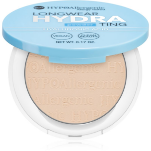 Bell Longwear Hydrating Powder kompakt púder hialuronsavval árnyalat 02 Light Beige 5 g-Ár