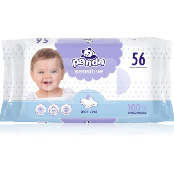 Bella Baby Happy Panda Sensitive nedves törlőkendők gyermekeknek 56 db-Ár