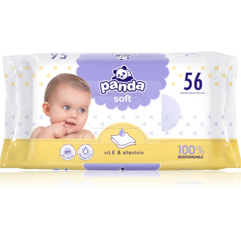 Bella Baby Happy Panda Soft nedves törlőkendő gyerekeknek 56 db-Ár