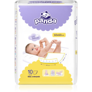 Bella Baby Happy Panda eldobható pelenkázó-alátétek 60x60cm 10 db-Ár