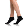 Bellinda BAMBOO AIR LADIES IN-SHOE SOCKS - Women's Short Bamboo Socks - Black