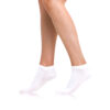 Bellinda BAMBOO AIR LADIES IN-SHOE SOCKS - Women's Short Bamboo Socks - White