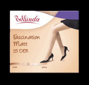 Bellinda FASCINATION MATT 15 DEN - Women's tights in matte finish - amber