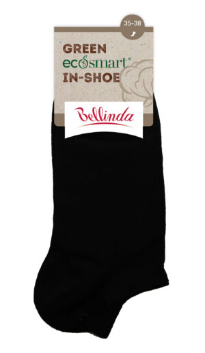 Bellinda GREEN ECOSMART IN-SHOE SOCKS - Organic cotton short socks - white