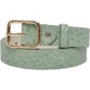 Belt made of ostrich synthetic leather