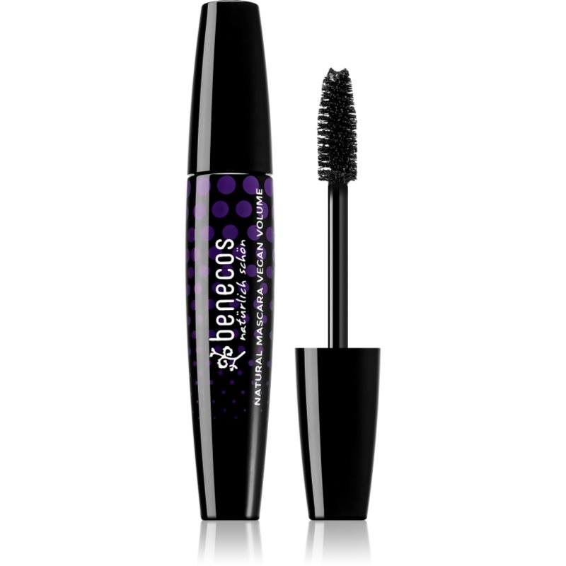Benecos Natural Beauty dúsító tartós szempillaspirál E-vitaminnal árnyalat Magic Black 10 ml-Eredeti