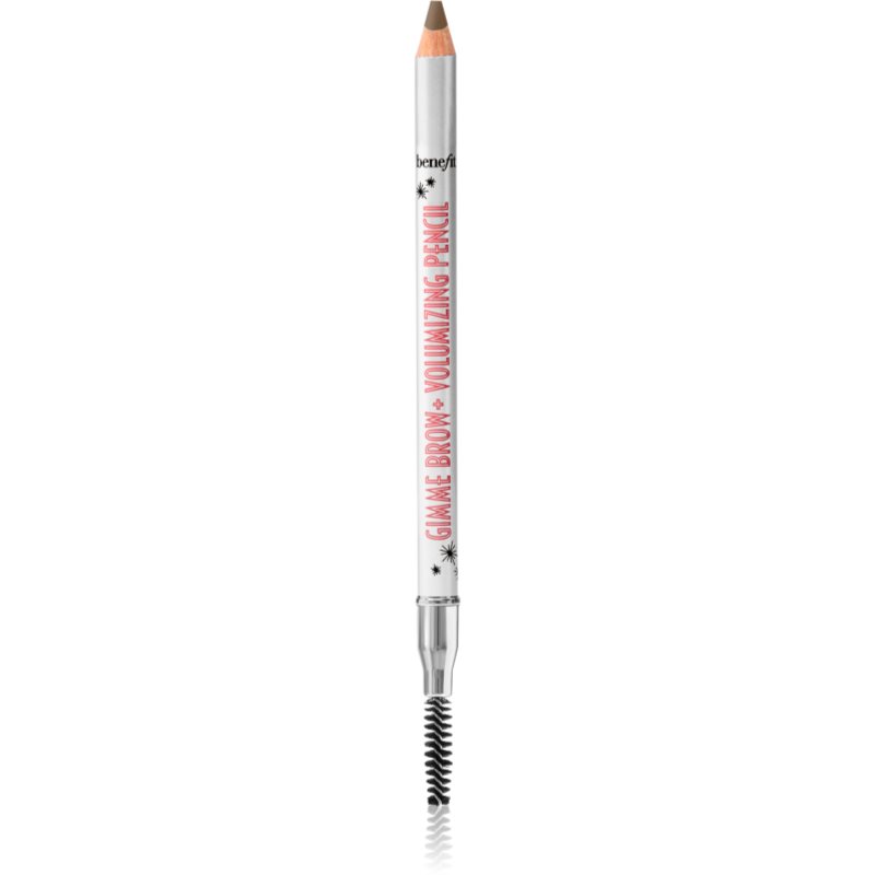 Benefit Gimme Brow+ Volumizing Pencil vízálló szemöldökceruza dús hatásért árnyalat 4 Warm Deep Brown 1