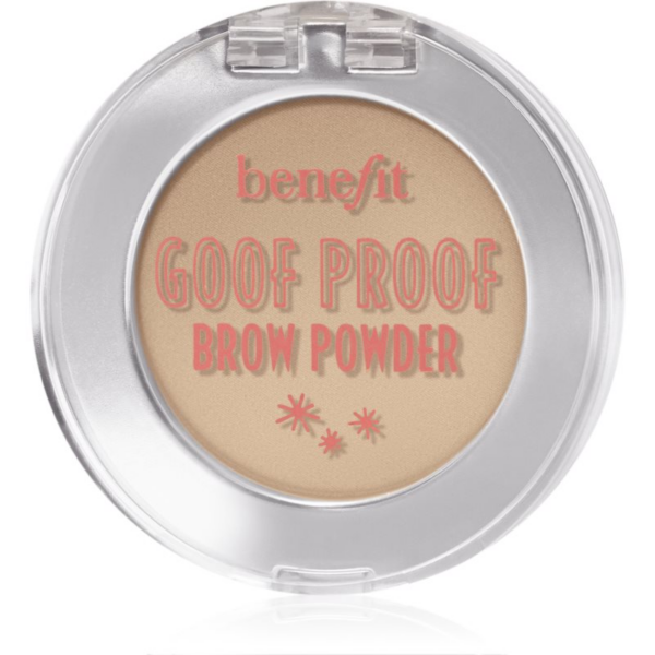 Benefit Goof Proof Brow Powder púder szemöldökre árnyalat 1 Cool Light Blonde 1