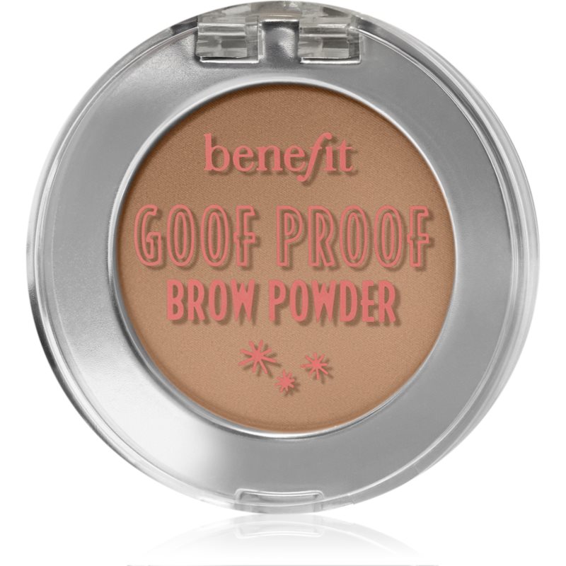 Benefit Goof Proof Brow Powder púder szemöldökre árnyalat 2 Warm Golden Brown 1
