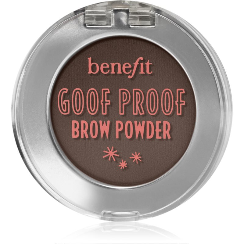 Benefit Goof Proof Brow Powder púder szemöldökre árnyalat 4 Warm Deep Brown 1