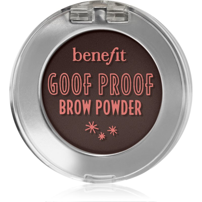 Benefit Goof Proof Brow Powder púder szemöldökre árnyalat 5 Warm Black Brown 1