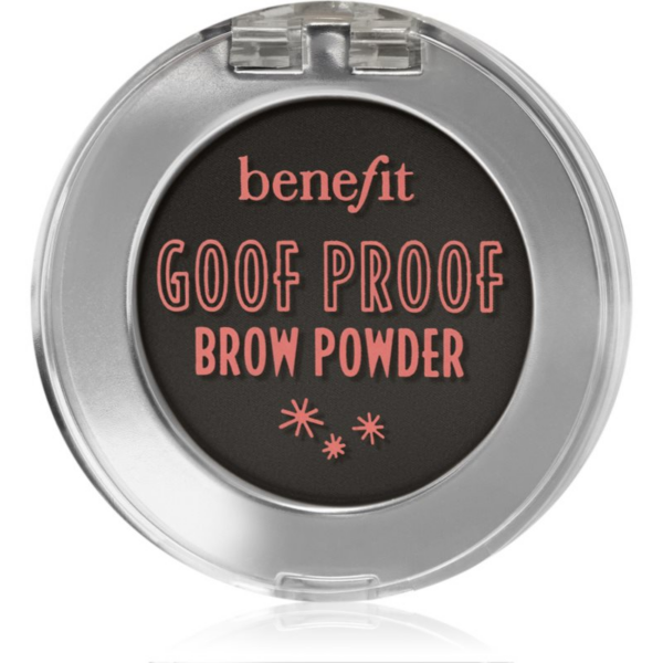 Benefit Goof Proof Brow Powder púder szemöldökre árnyalat 6 Cool Soft Black 1