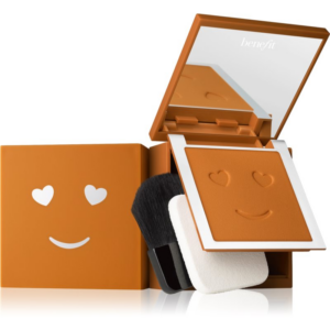 Benefit Hello Happy Velvet Powder Foundation kompakt púderes alapozó árnyalat 10 Deep Warm 7 g-Ár