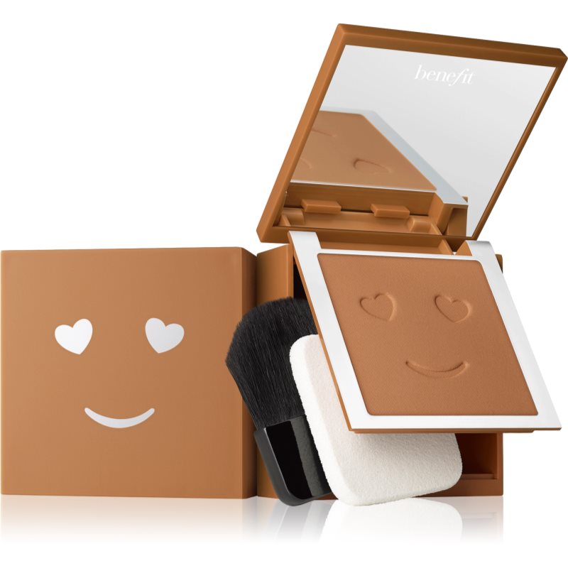 Benefit Hello Happy Velvet Powder Foundation kompakt púderes alapozó árnyalat 11 Dark Neutral 7 g-Ár