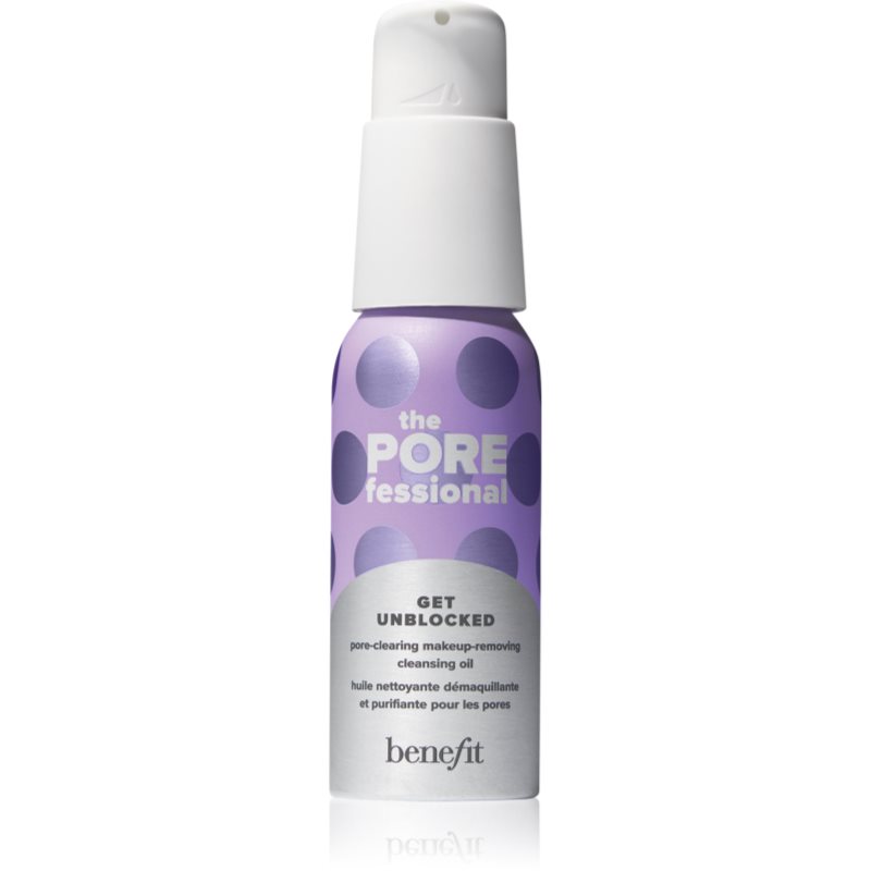 Benefit The POREfessional Get Unblocked Mini tisztító és sminklemosó olaj a bőr kisimításáért és a pórusok minimalizásáért 45 ml-Ár