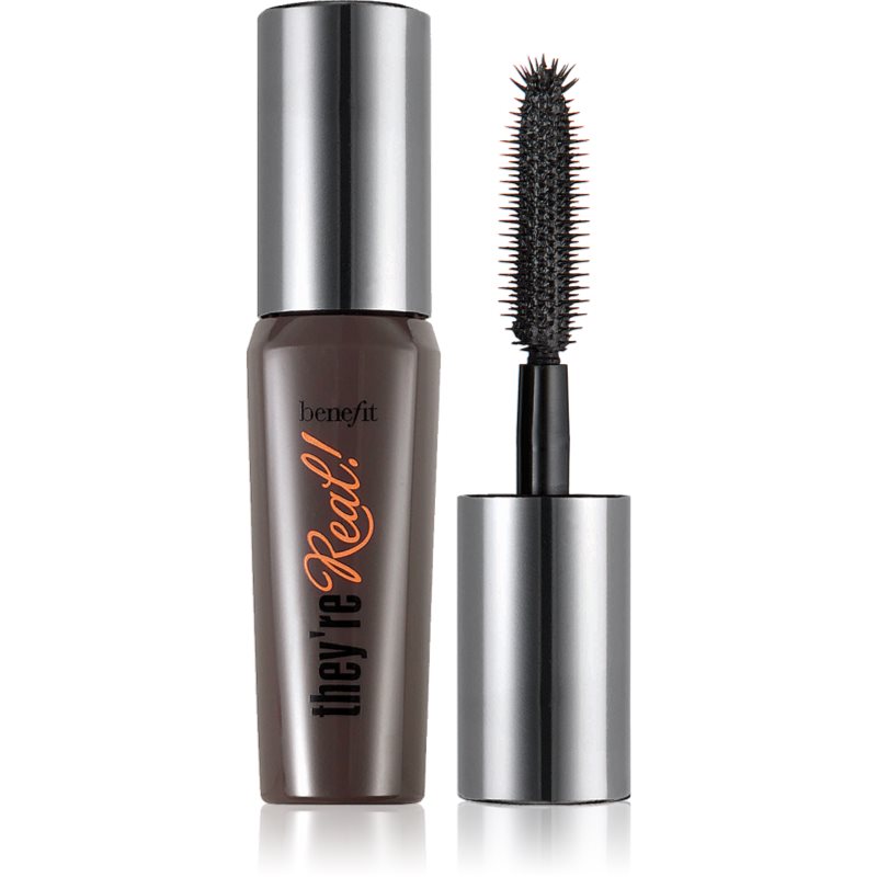 Benefit They're Real! Mascara Mini hosszabbító szempillaspirál műszempilla hatás árnyalat Jet Black 4 g-Ár
