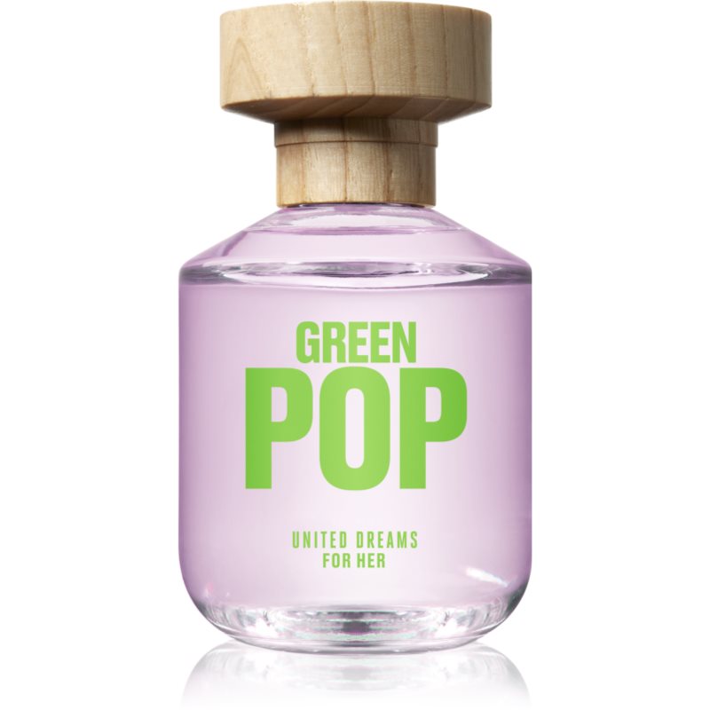 Benetton United Dreams Green Pop For Her Eau de Toilette hölgyeknek 80 ml-ár