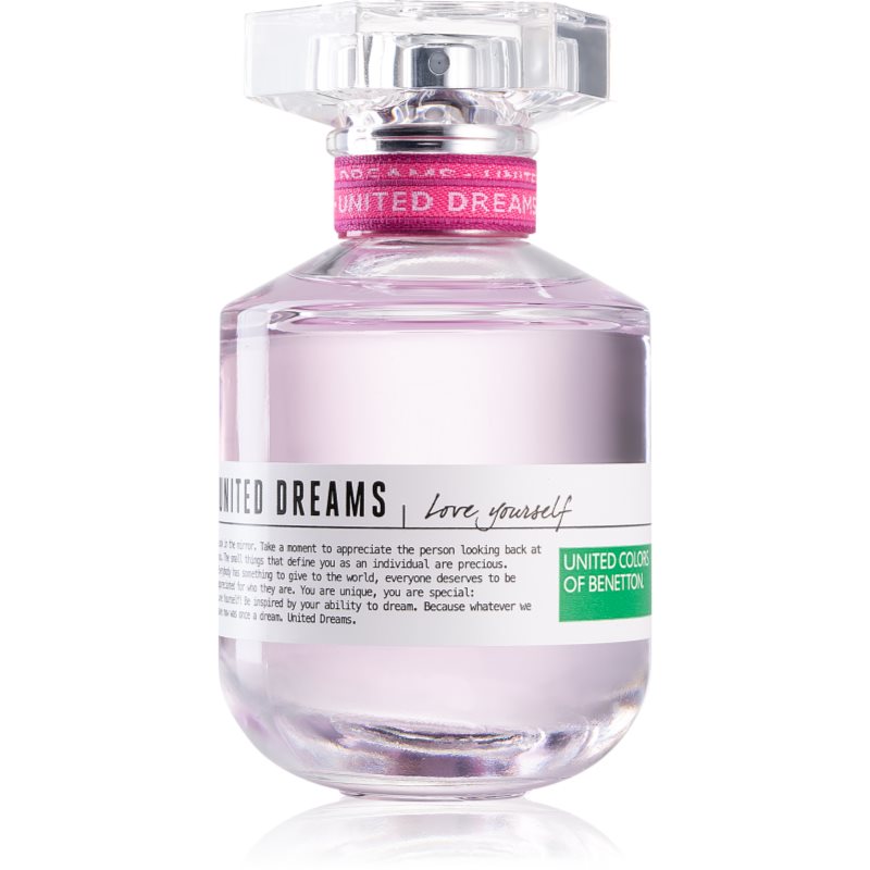Benetton United Dreams for her Love Yourself Eau de Toilette hölgyeknek 80 ml-Eredeti