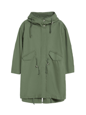 Bershka Átmeneti parka  khaki-Hungary