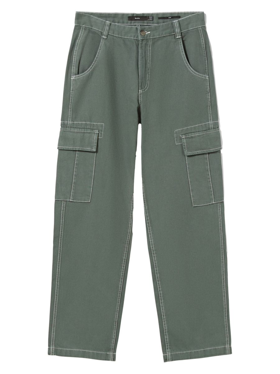 Bershka Cargo nadrágok  grafit-Hungary