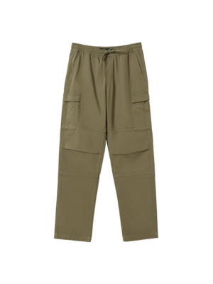Bershka Cargo nadrágok  khaki-Hungary