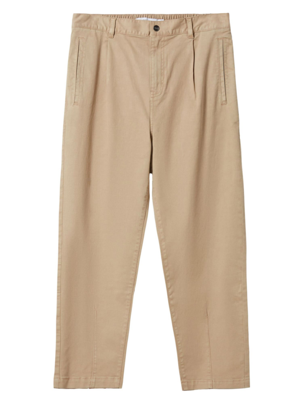 Bershka Chino nadrág  homok-Hungary
