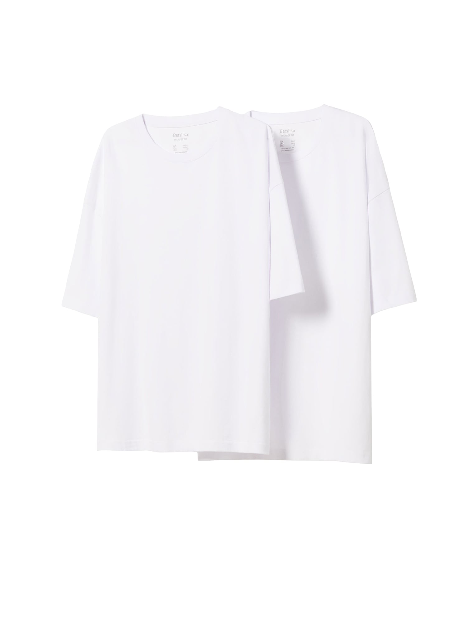 Bershka Póló  fehér-Hungary