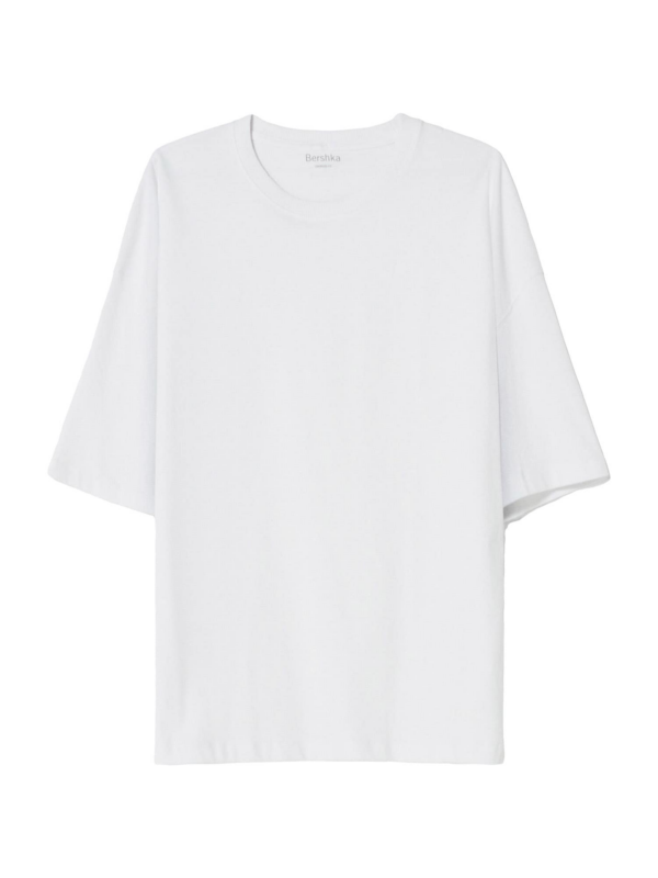 Bershka Póló  fehér-Hungary