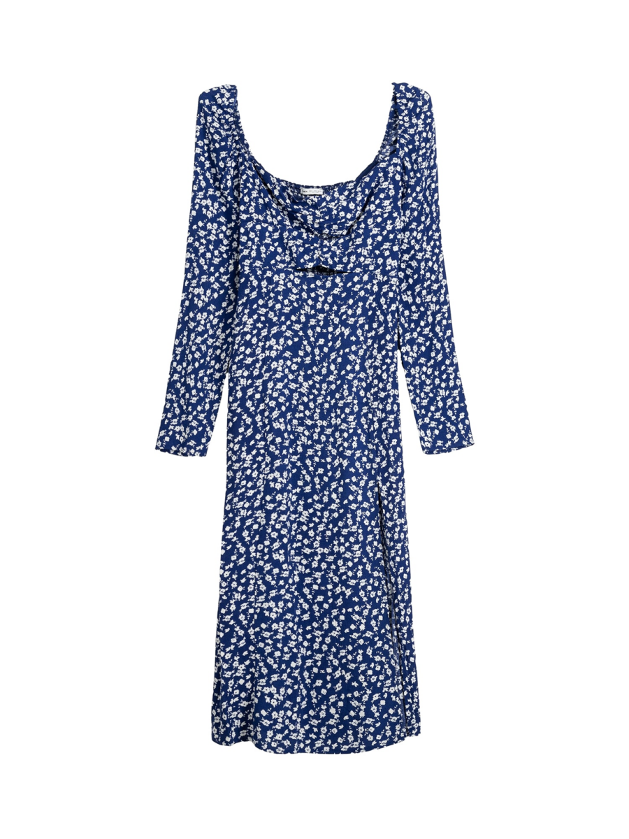 Bershka Ruha  encián / fehér-Ár