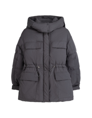 Bershka Téli dzseki  szürke-Ár