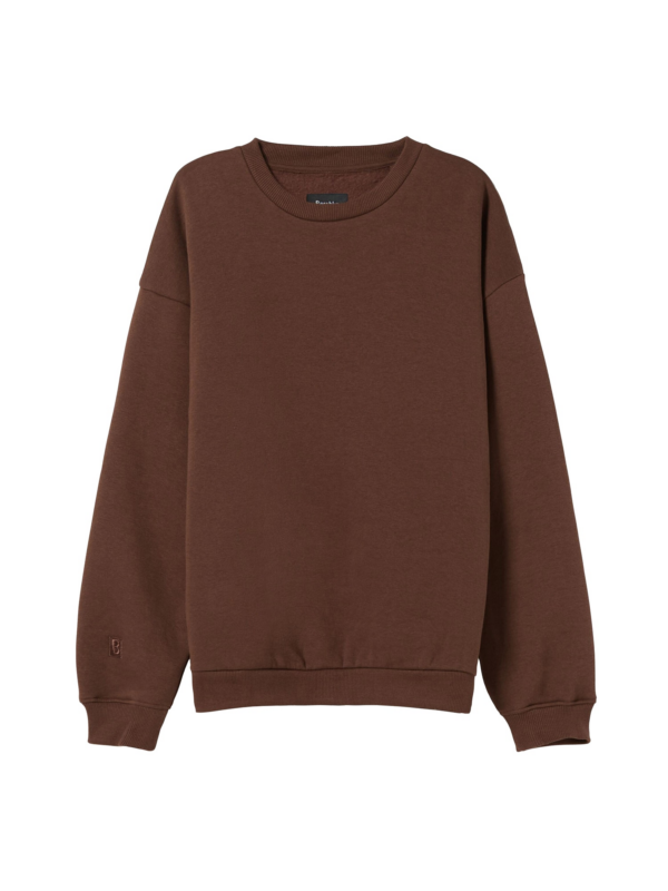 Bershka Tréning póló  csokoládé-Hungary