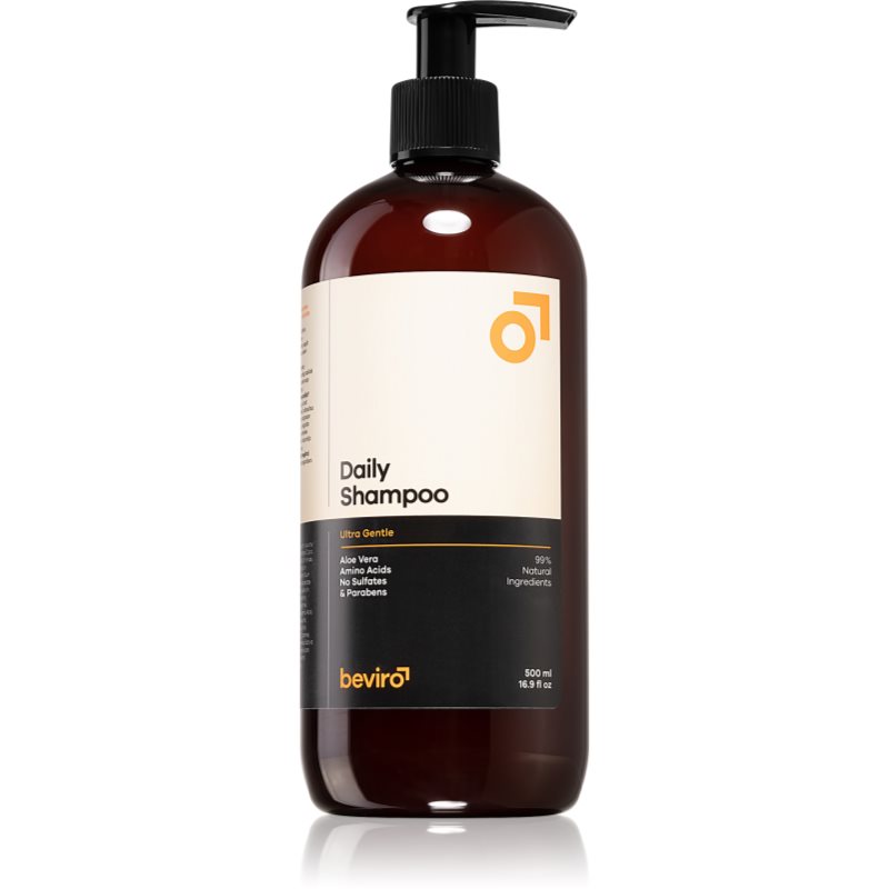 Beviro Daily Shampoo Ultra Gentle férfi sampon Aloe Vera tartalommal Ultra Gentle 500 ml-Ár