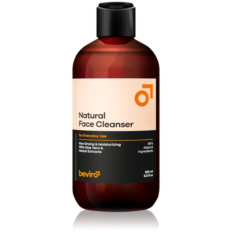 Beviro Natural Face Cleanser arclemosó gél uraknak 250 ml-Ár