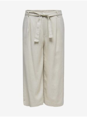 Bézs culottes CSAK CARMAKOMA Cara - Nők