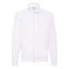 Biała bluza męska Lightweight Sweat Jacket Fruit of the Loom
