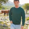 Biała bluza męska Raglan Sweat Fruit of the Loom