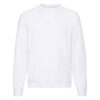 Biała bluza męska Raglan Sweat Fruit of the Loom