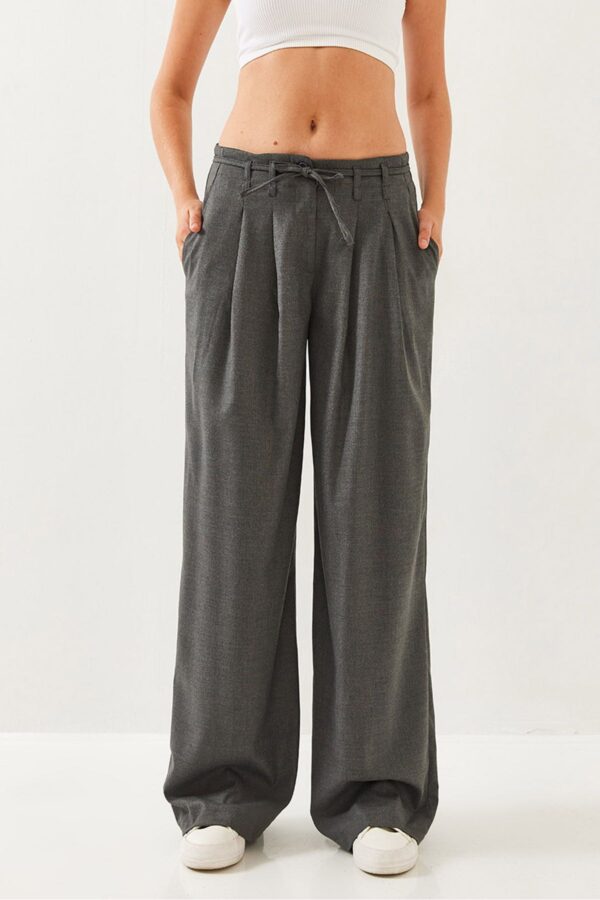 Bianco Lucci Women's Pleated Palazzo Pants