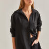 Bianco Lucci Women's Single Pocket Shirt