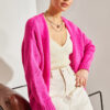 Bianco Lucci Women's Soft Knitwear Cardigan