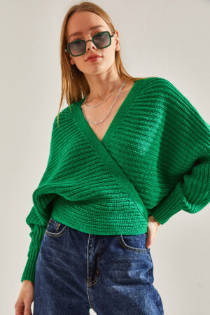 Bianco Lucci Women's Tie Detailed Knitwear Cardigan