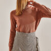 Bianco Lucci Women's Turtleneck Knitwear Sweater