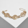 Big Plate Bracelet - Gold Colors