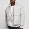 Big Puffer short jacket made of light asphalt