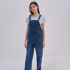 Big Star Woman's Overall Trousers 190031  Denim