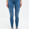 Big Star Woman's Push Up Trousers Denim 115620 -340
