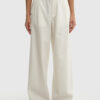 Big Star Woman's Wide Trousers Non Denim 350014  101