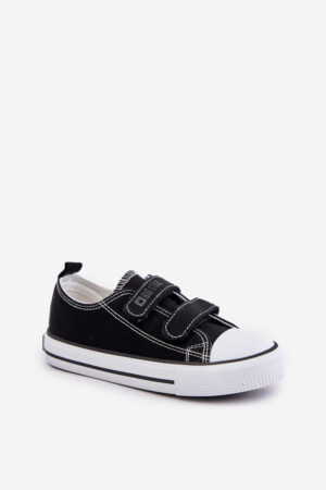 Big Star children's Velcro sneakers black