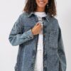 Bigdart 0659 Boyfriend Jean Shirt - Blue