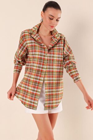Bigdart 3900 Oversize Long Basic Shirt - B. Tile